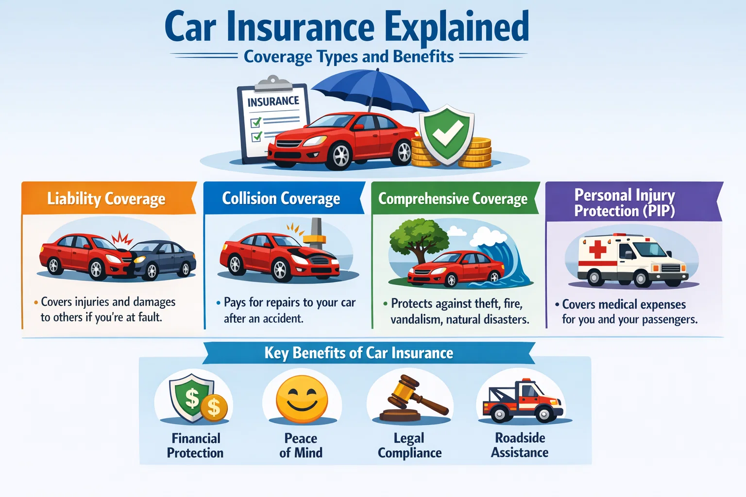 Car Insurance Explained: Coverage Types and Benefits Hero Image